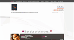 Desktop Screenshot of charleenhotesse.com